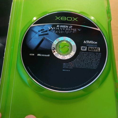 X-Men 2: Wolverine's Revenge Xbox game like new