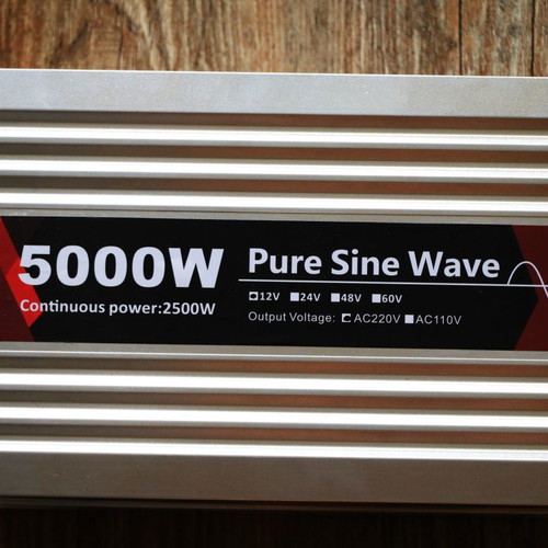 Inverter 5000W pure sine wave new, HOULI 2023 model