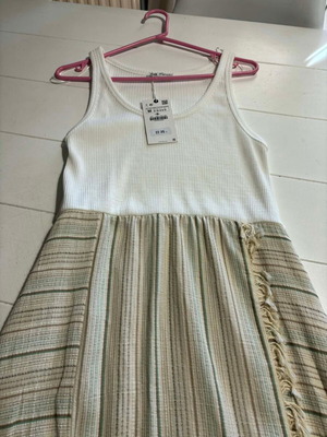 Zara summer dress new, size M, white
