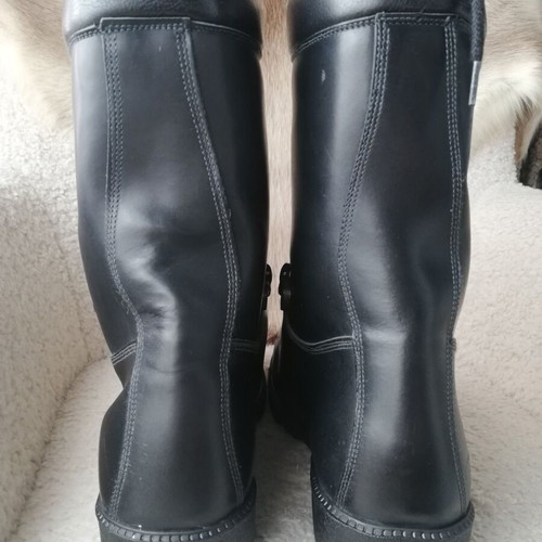 Tacconi leather boots new, size 45, black