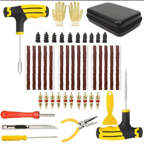 Complete vehicle tire repair kit new