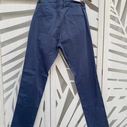Chino men pants like new, blue, size S