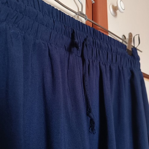 Anel zip culottes like new, blue
