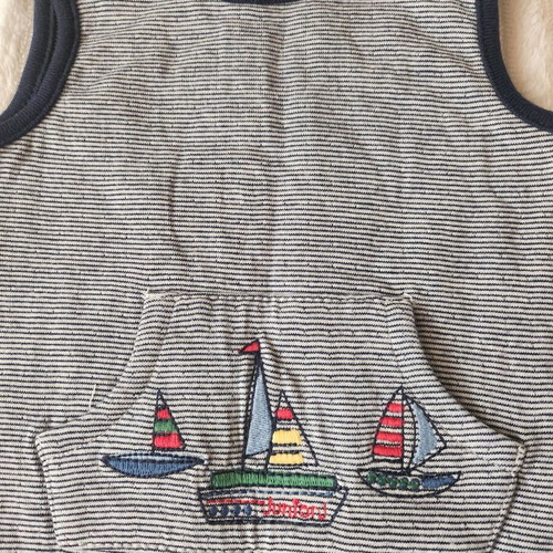 Baby romper 0-3 months like new for boy