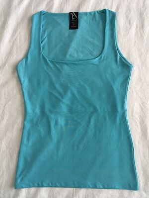 Zara turquoise summer top like new, size S