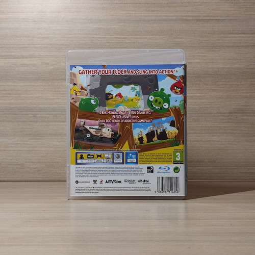 Angry Birds Trilogy PS3 game like new, English version
