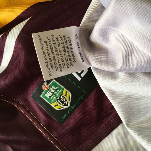 Brisbane Broncos 2018 Heritage Jersey like new, authentic