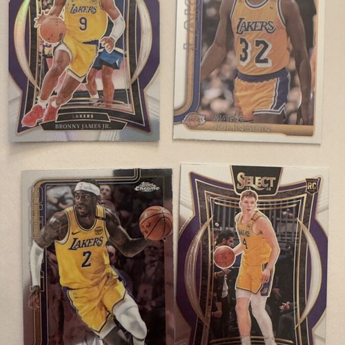 Lakers Loot Panini Select 2024/25, Panini Optic 2024/25, Topps Chrome 2025 like new