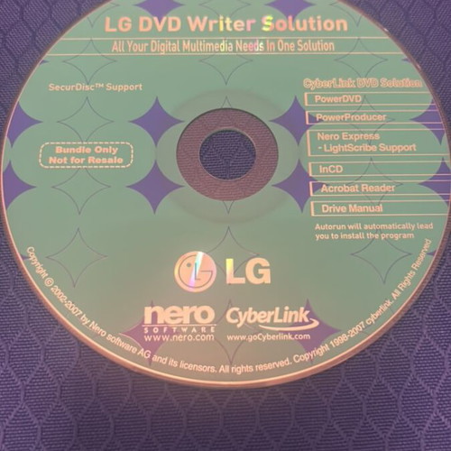 LG DVD Writer solution new