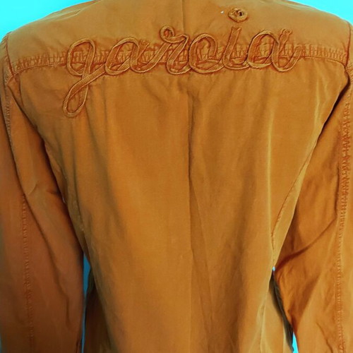 Garcia vintage πορτοκαλί πουκάμισο denim, M-L