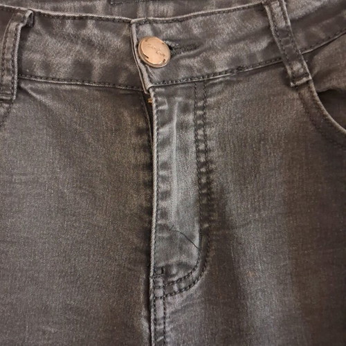 Miss Good black-grey high-waist women's jeans