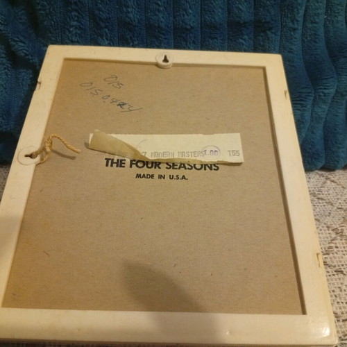 The Four Seasons frame used, vintage, rare