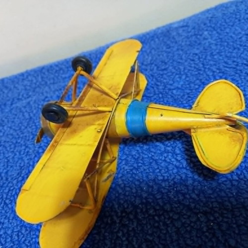 Metal Airplanes used, set of 2