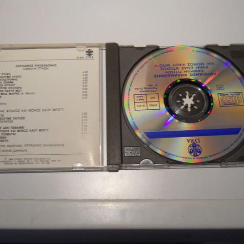Loukianos Kilaidonis Hamili Ptisi CD used, entechno