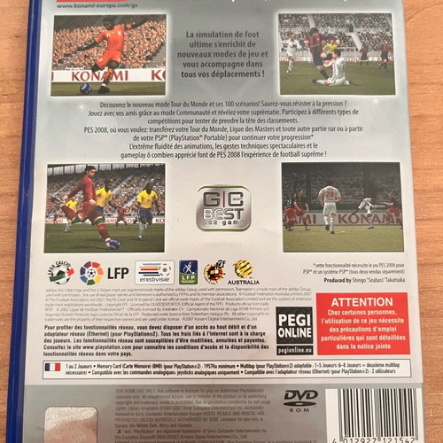 Pes 2008 PS2
