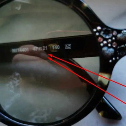 Missoni round sunglasses with crystals, tortoise shell acetate