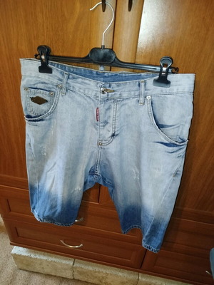 Dsquared2 ανδρική jean βερμούδα, μέγεθος 32/M, σχεδόν καινούρια