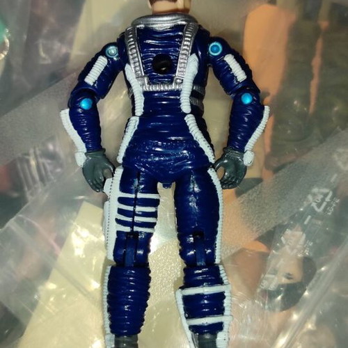 G.I.JOE Skydive (v1) (Sky Patrol) figure used with missing accessories