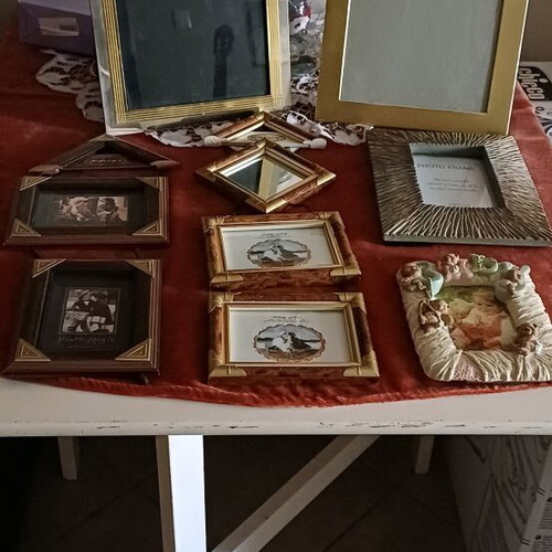 Photo frames like new, set of 6 pieces