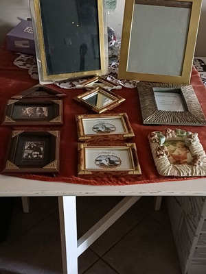 Photo frames like new, set of 6 pieces