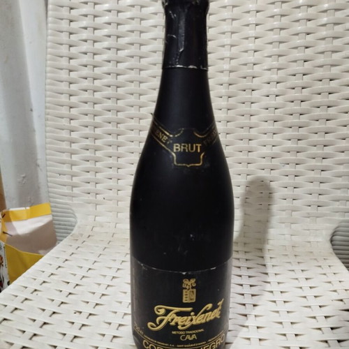 Freixenet Cordon Negro Brut white dry sparkling wine like new, 750ml