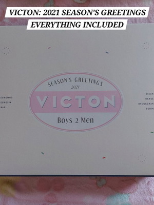 Victon Seasons Greetings kpop σαν καινούργιο με όλα τα inclusions