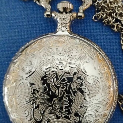 Vintage pocket watch with chain
