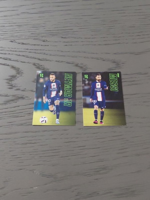 Rare Messi and Neymar Top Class 23 24 cards like new