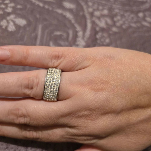 Folli Follie ring like new, size 52, silver