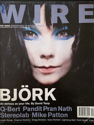 The Wire magazine issue 211 used, music magazine in English