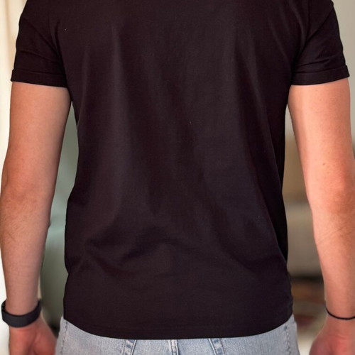 Fred Perry Ringer T shirt black Small like new