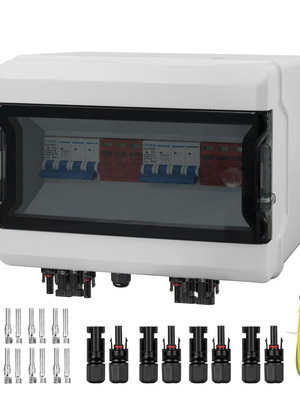 DC photovoltaic system new with 40A breaker and 1000V surge protection