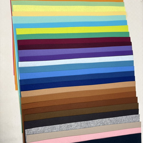 Large felt, fabrics & sewing/craft supplies pack