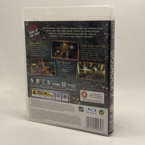 BioShock 2 PS3 used action adventure game