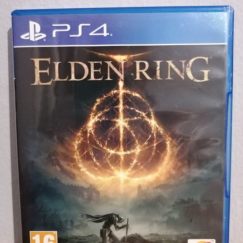 Elden Ring PS4 promo display case used, no game