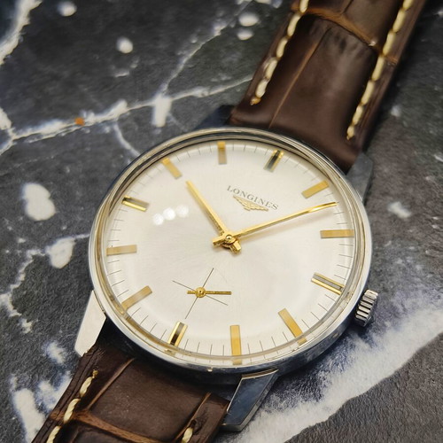Longines Vintage Ref. 8490-1 Small Seconds wristwatch used, Cal. 490, 1960