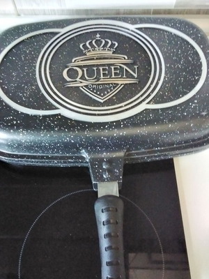 Queen grill pan used, 5-6 times