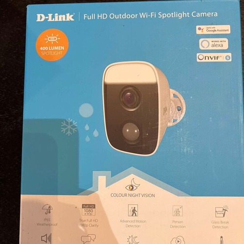 D-Link IP surveillance camera Wi-Fi Full HD 1080p new