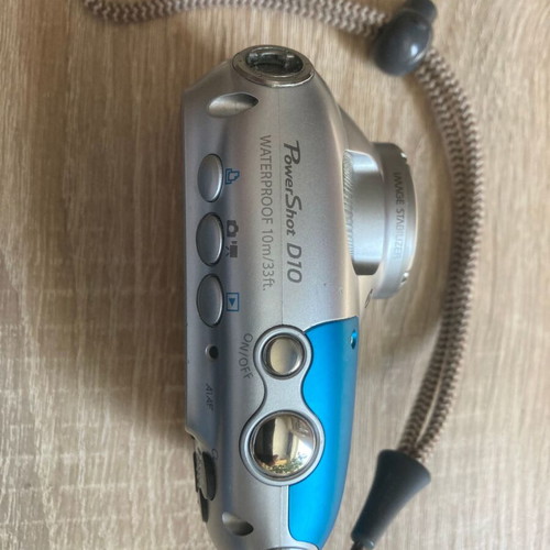 Canon PowerShot D10 waterproof camera used
