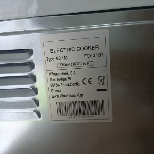 Davoline EC 150 Electric Oven 28lt with Grill like new, no hobs