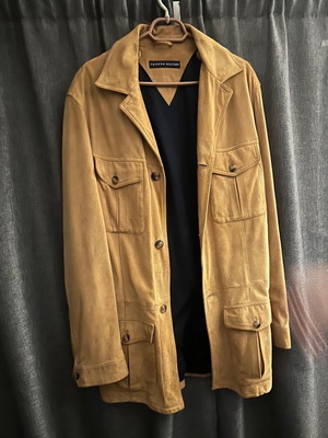 Ανδρικό σακάκι Tommy Hilfiger μεταχειρισμένο, βελούδινο, μπεζ