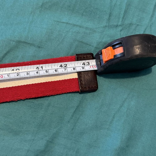 Tommy Hilfiger belt 110cm like new, white and red
