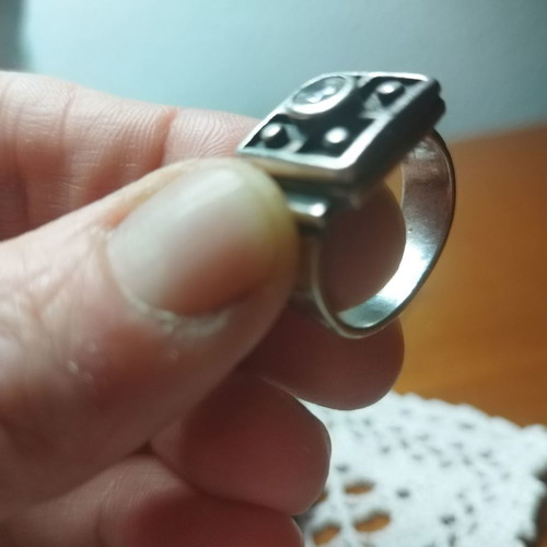 Silver ring like new