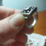 Silver ring like new