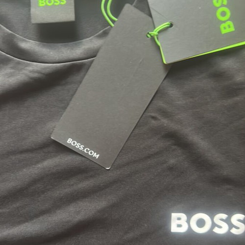 Boss men's black T-shirt size Large, new with tag
