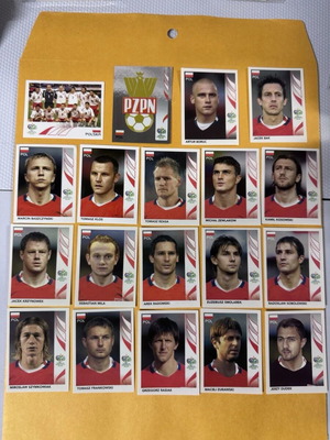 World Cup 2006 Poland team sticker set