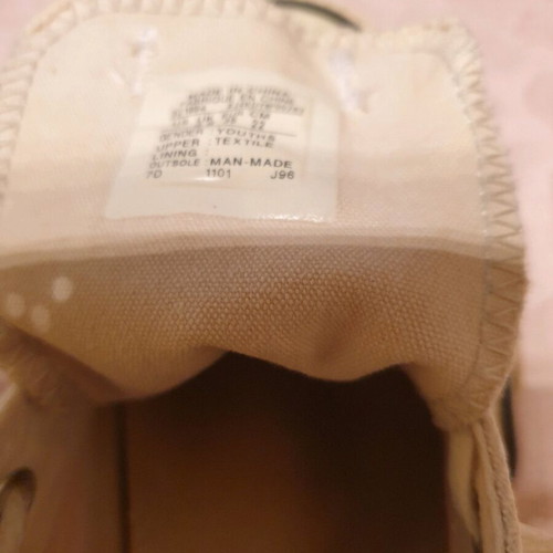 Converse kids shoes size 35, white, like new