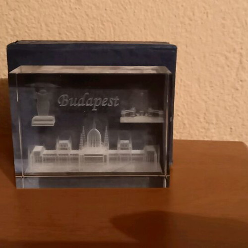 Crystal souvenir Hungary like new