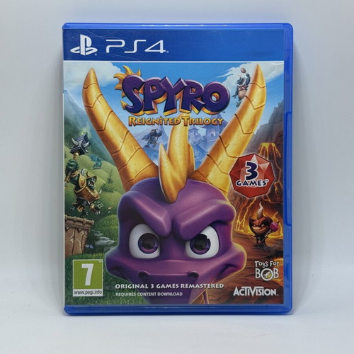 Spyro Trilogy PS4 used action adventure game