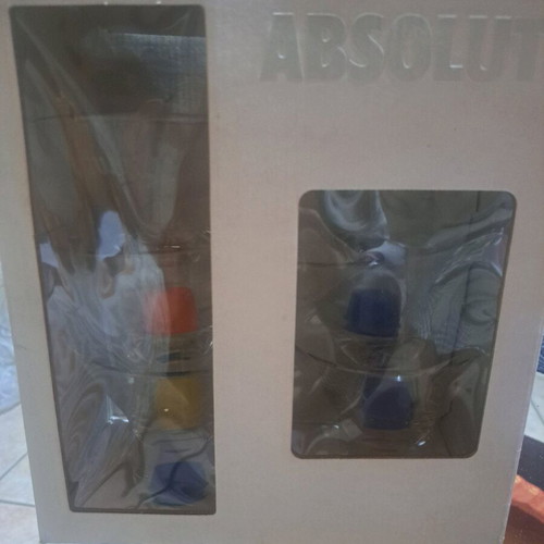 Absolut cocktail glasses set of 6 in 3 colors